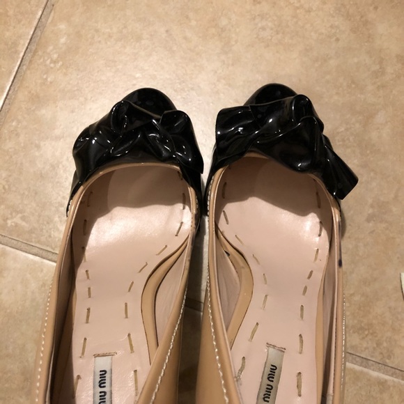 miumiu bow shoes - Picture 7 of 8
